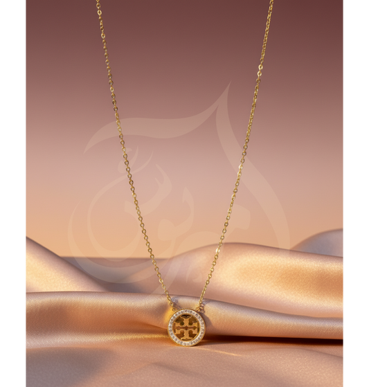T-EMBLEM PENDANT GOLD