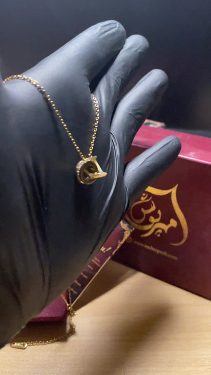 D FOR DIAMOND PENDANT