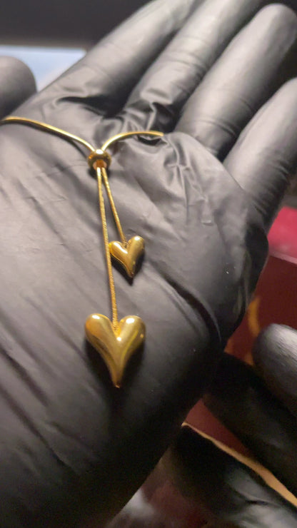TWIN HEARTS PENDANT
