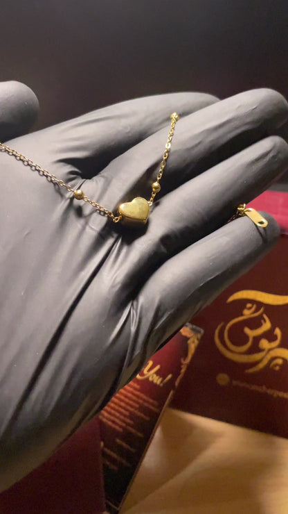 GOLDEN HEARTBEAT BRACELET